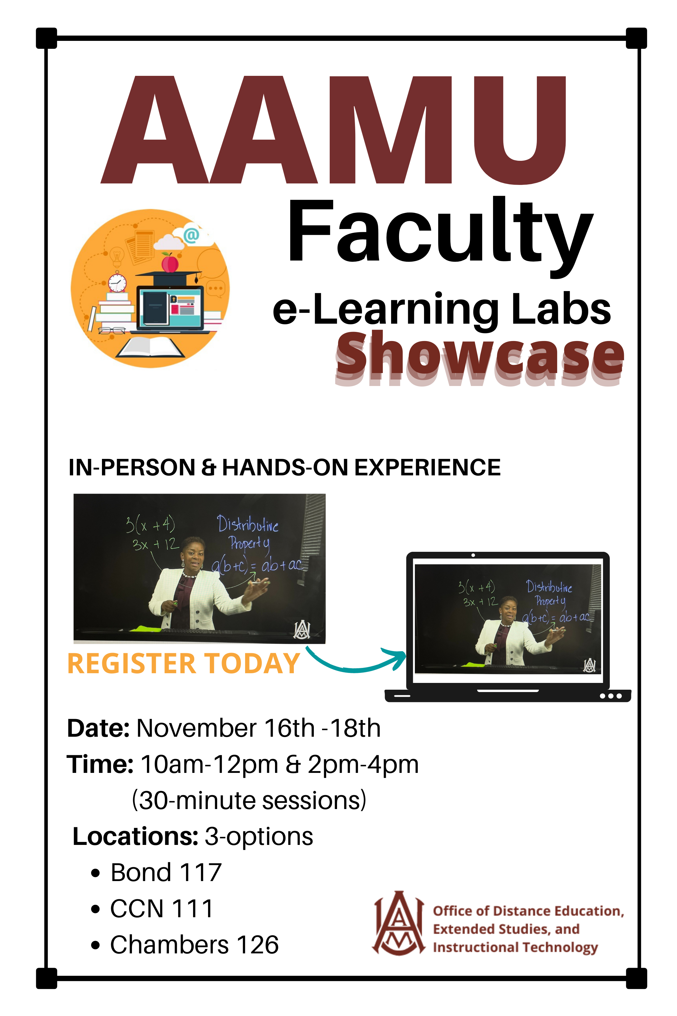 faculty elab showcase flyer