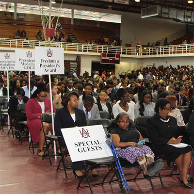 Photo of Honors Convocation participants