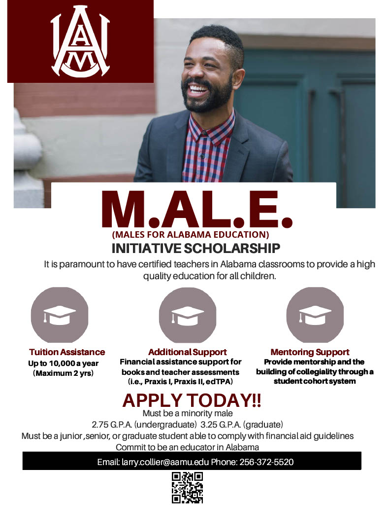 M.A.L.E. Initiative and Scholarship Opportunity