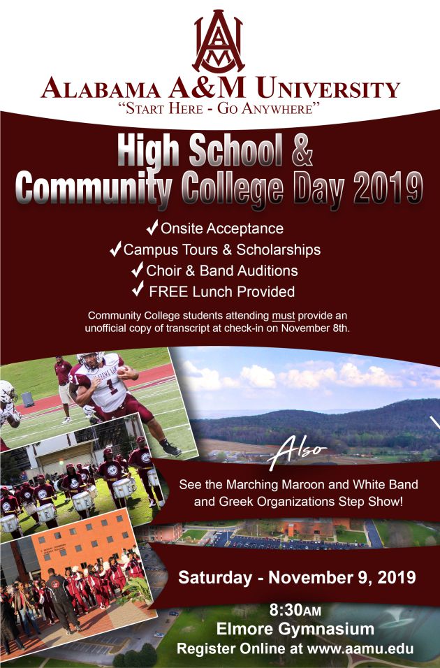 High School & Community College Day