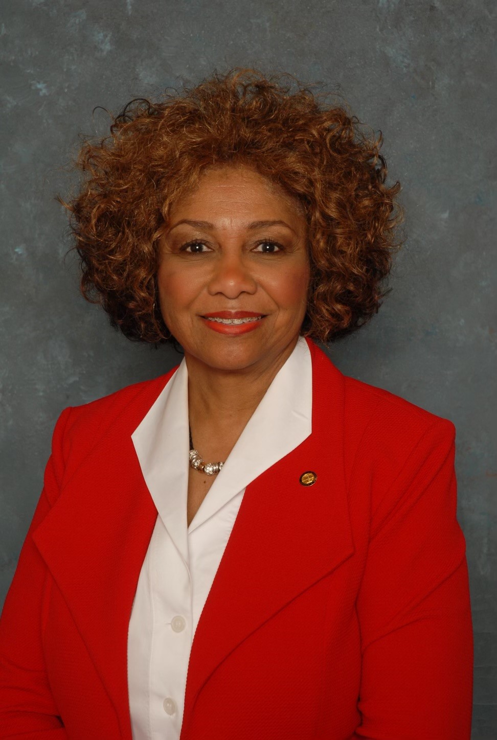 A portrait of Senator Linda Coleman-Madison smiling.