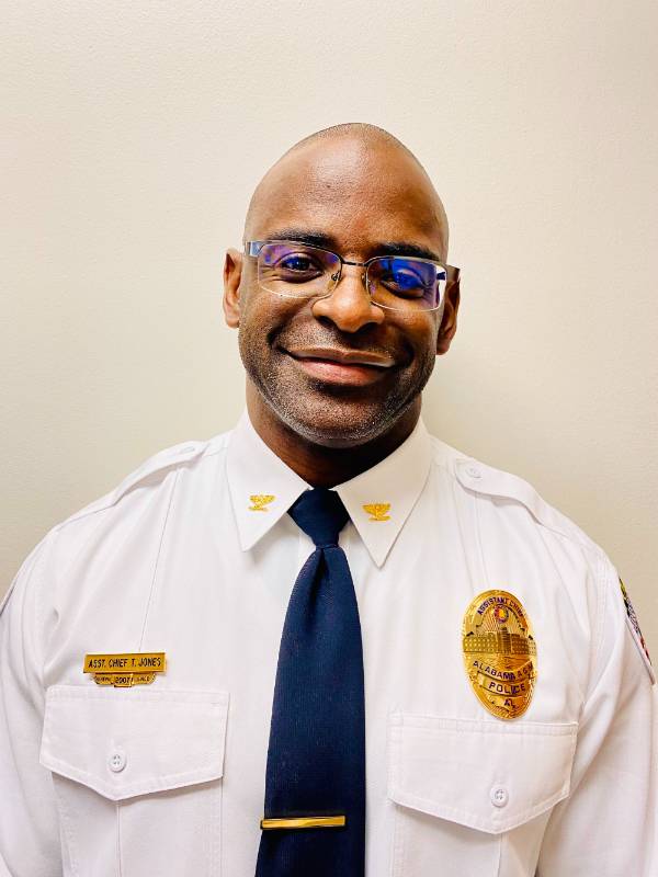 Photo of Assistant Chief Tarvius Jones