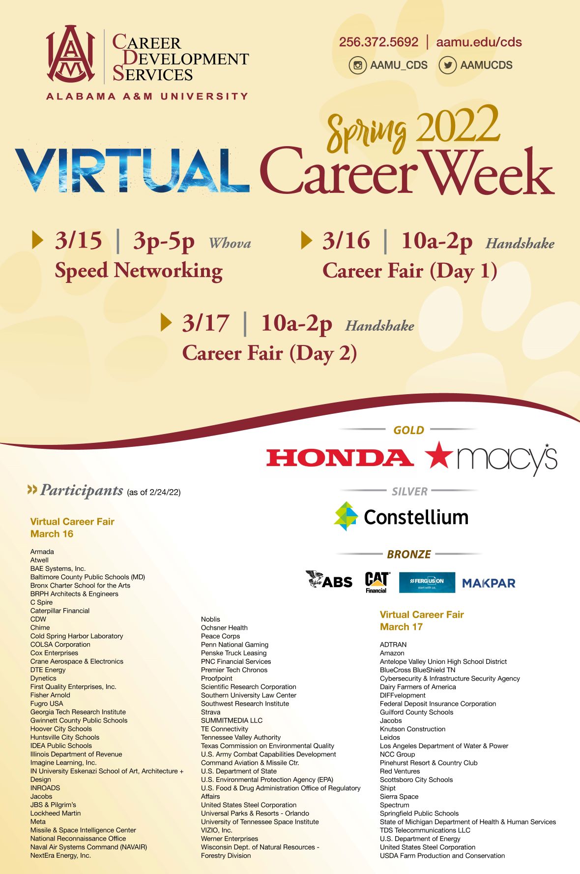 Virtual Career Week Poster JR