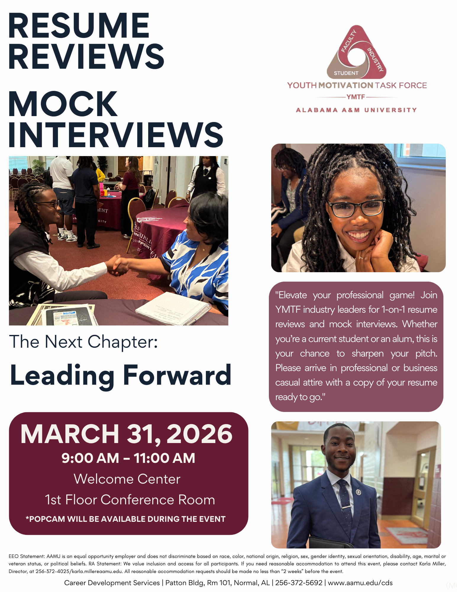 Resume Reviews Flyer