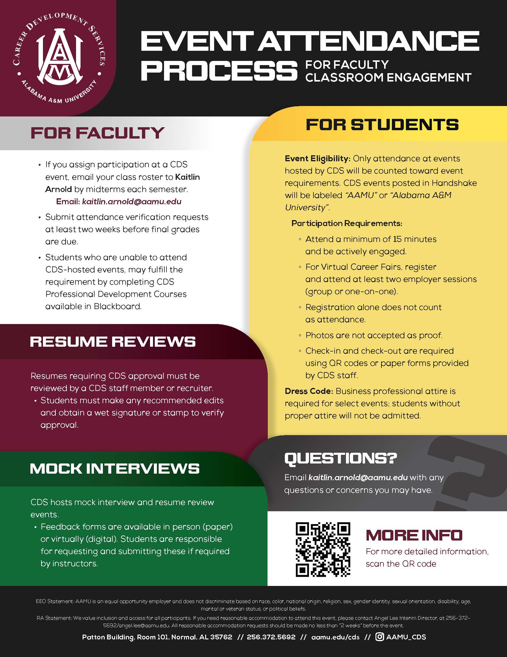 Faculty Engagement Flyer
