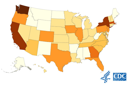 Coronavirus Update Usa Map
