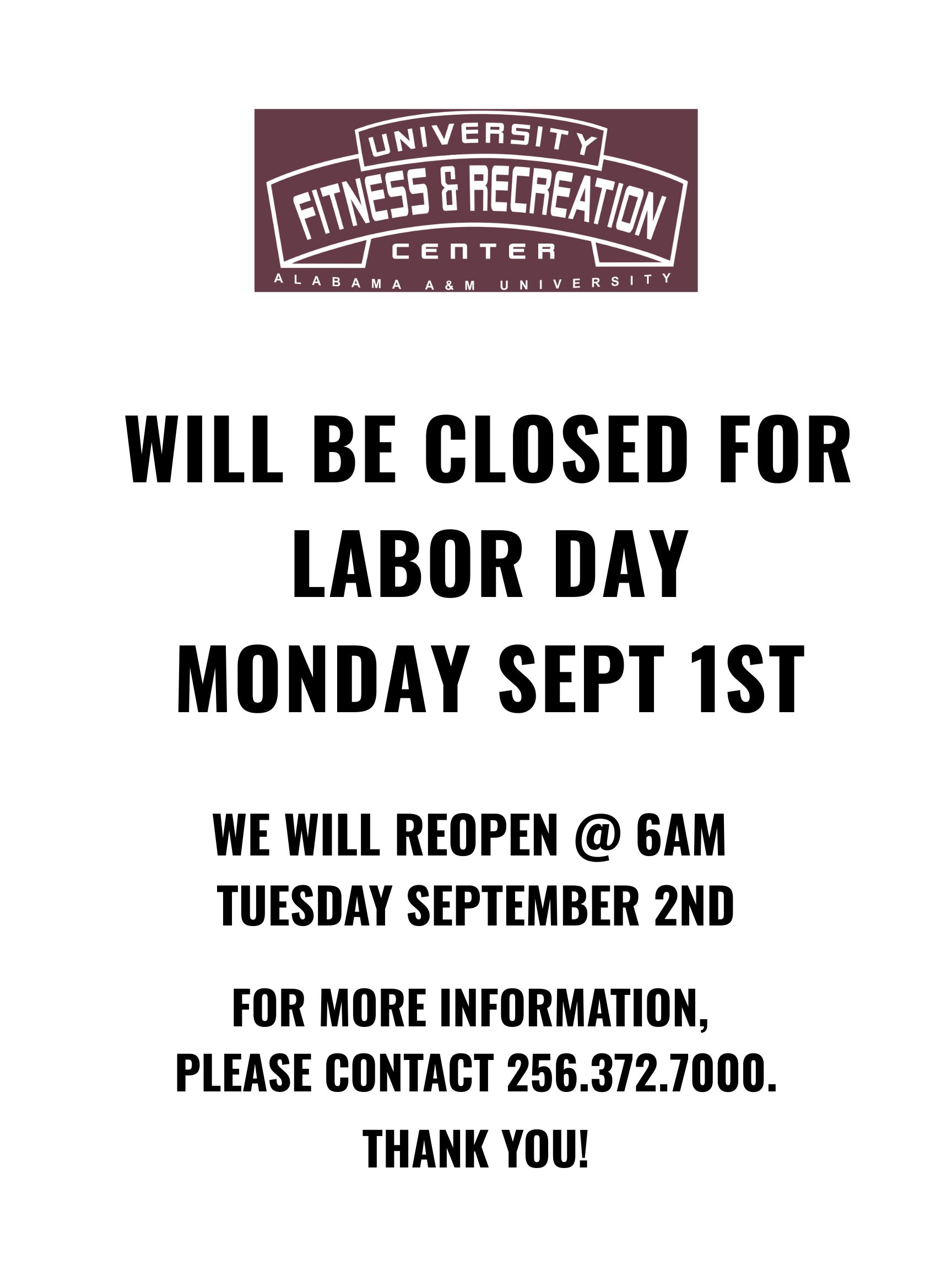 Fall 2025 Move-In Closure Flyer
