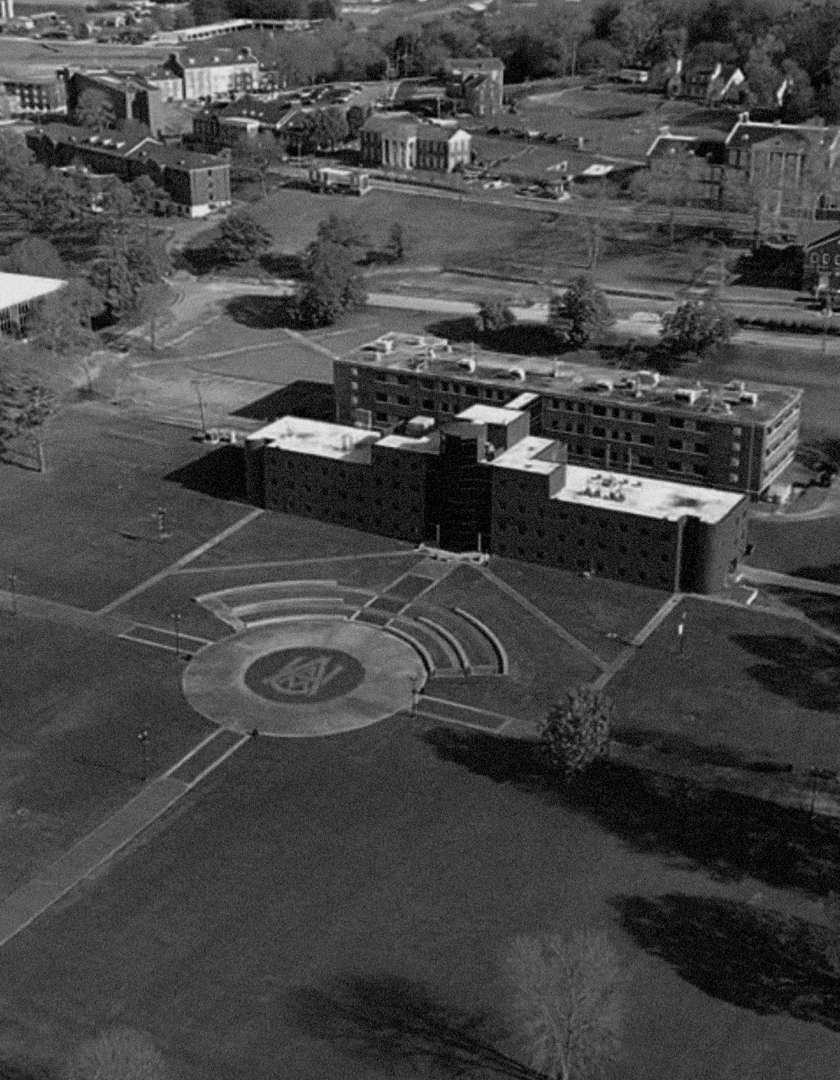 Aerial view of the AAMU campus